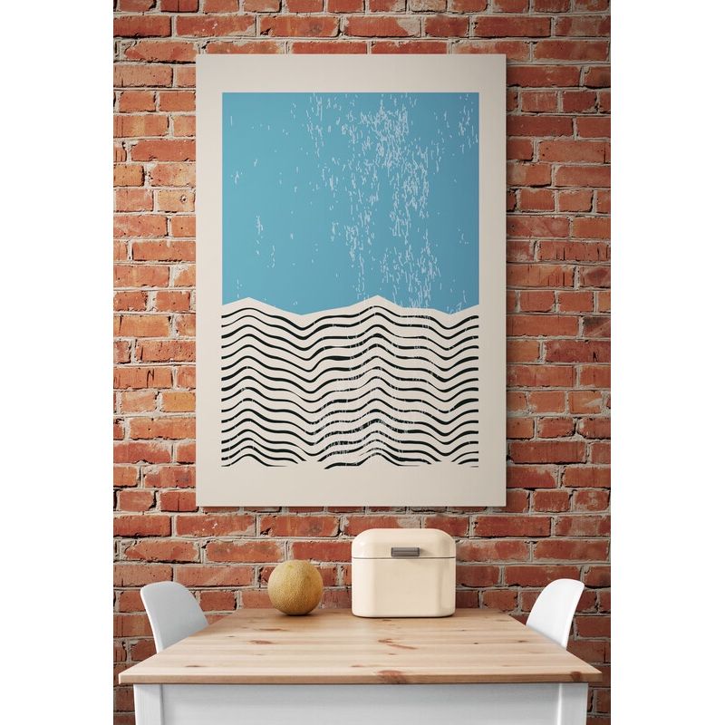 TAYRONA STORE - Cuadro En Lienzo Para Comedor Diseño Minimalista 229 50x70cm