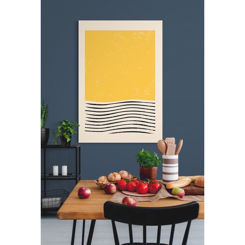 TAYRONA STORE - Cuadro En Lienzo Para Comedor Diseño Minimalista 231 50x70cm