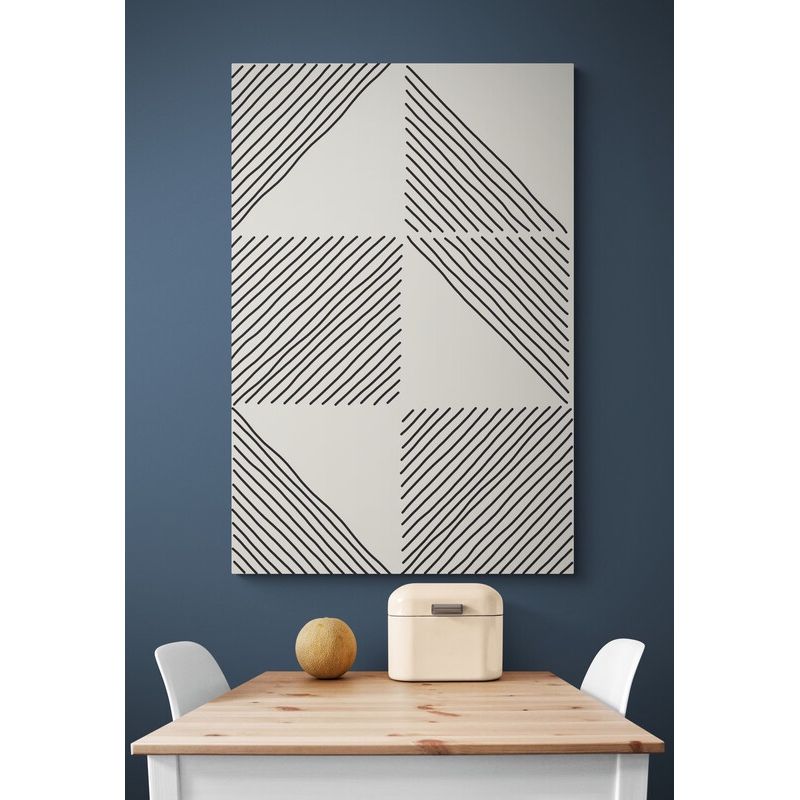 TAYRONA STORE - Cuadro En Lienzo Para Comedor Diseño Minimalista 222 70x100cm