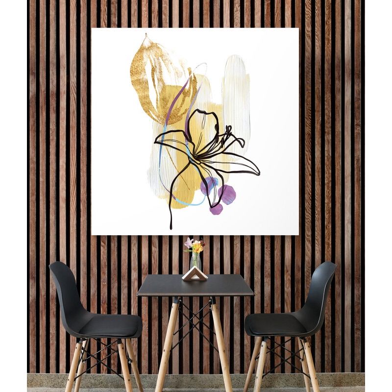 TAYRONA STORE - Cuadro En Lienzo Para Comedor Diseño Minimalista 430 120x120cm