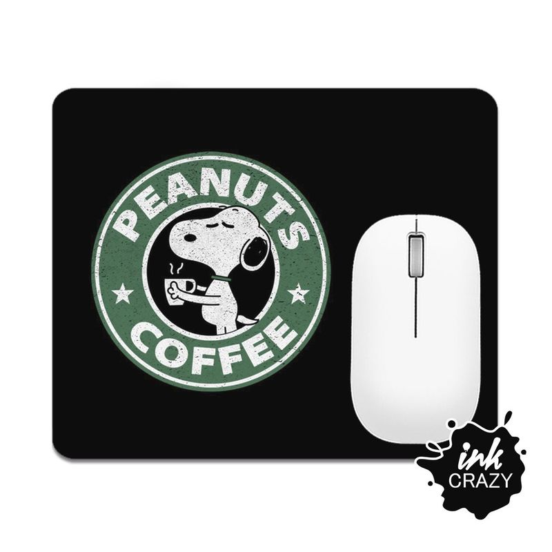 GENERICO - Mouse Pad Peanuts Coffee
