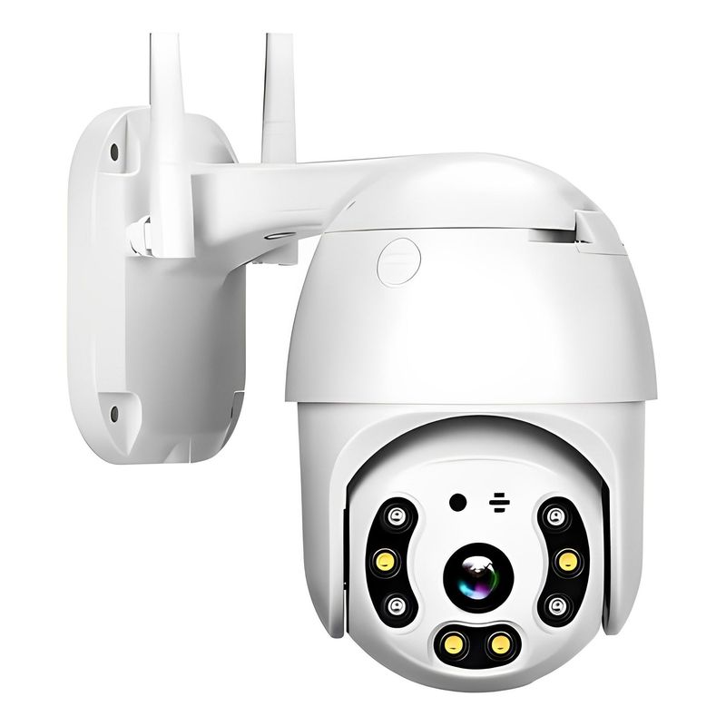 GENERICO - Cámara De Seguridad Domo Ip Wifi ExteriorInterior Nocturna