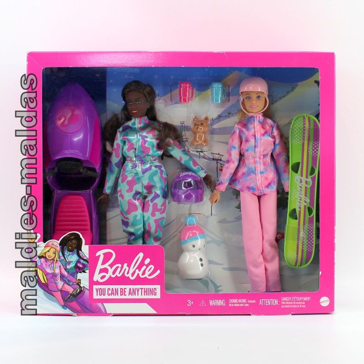 BARBIE - Juego De Deportes De Invierno Barbie