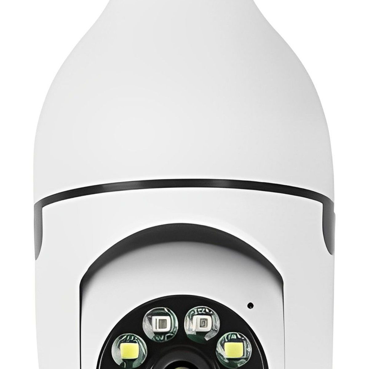 GENERICO - Cámara Lámpara De Seguridad Wifi 1080p Visión Nocturna E27