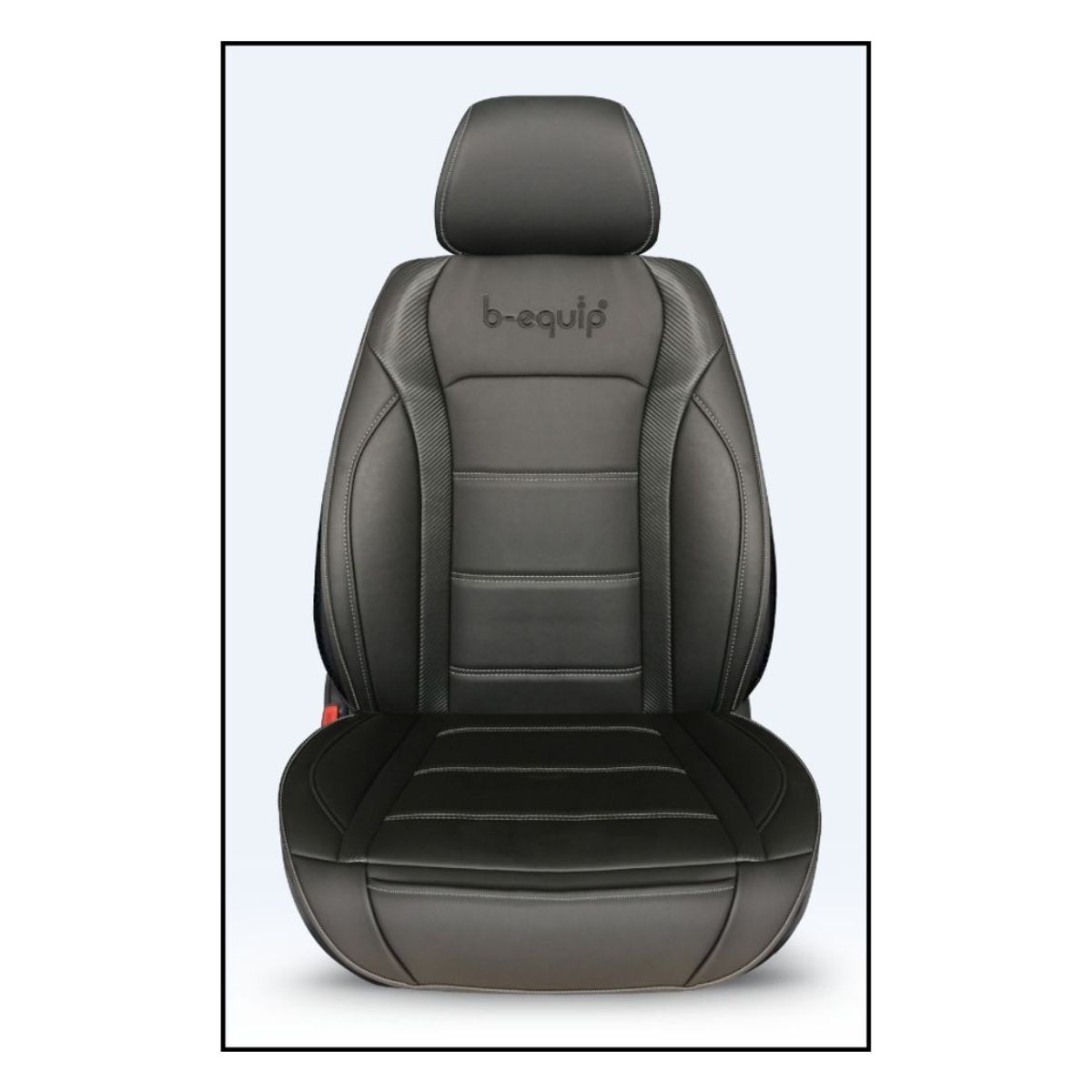 B EQUIP - Cubre Asientos Individual Ergonomico Backrest Lujo B-Equip