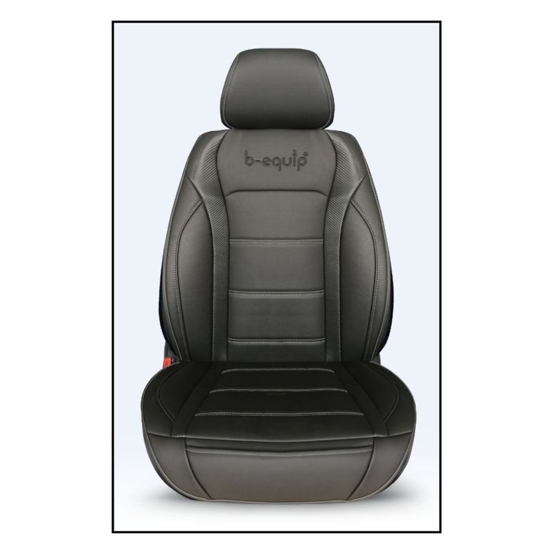 B EQUIP - Cubre Asientos Individual Ergonomico Backrest Lujo B-Equip