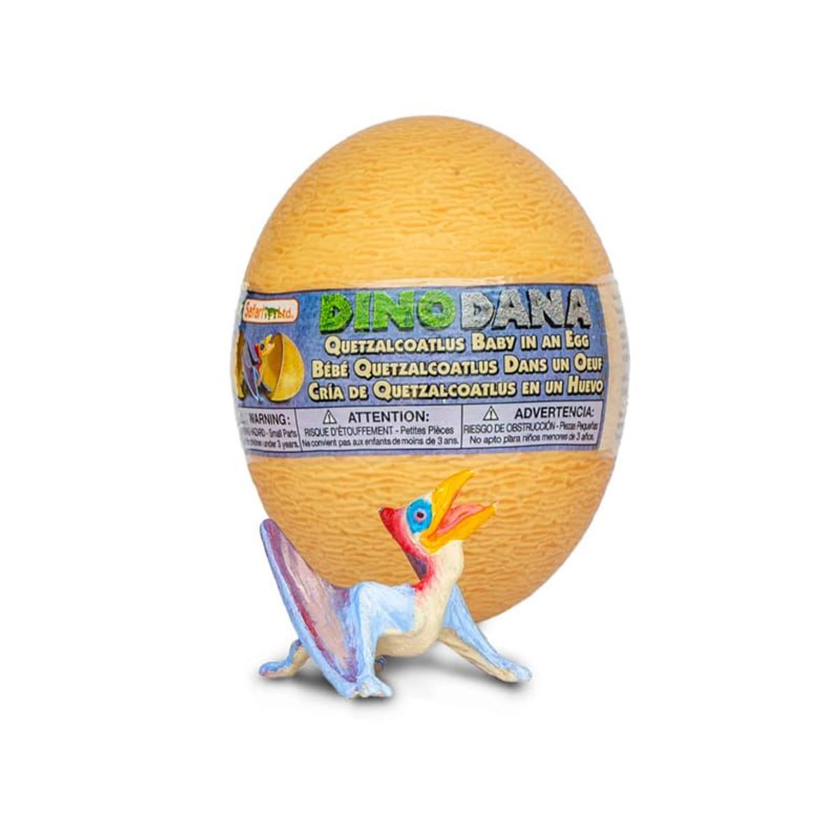 SAFARI - Figura Coleccionable Dino Dana Huevo De Quetzalcoatlus Bebe