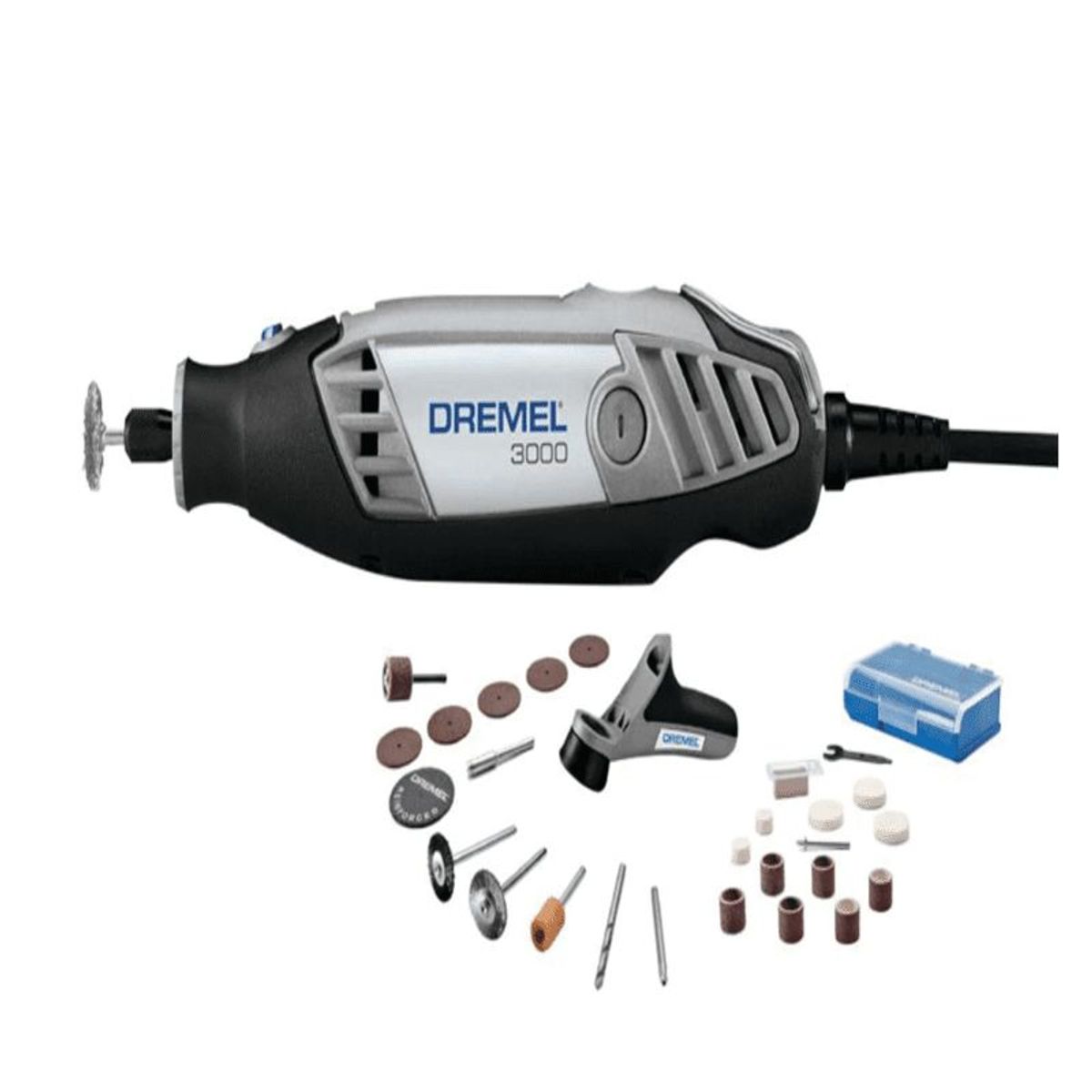 DREMEL - Mototool Dremel 3000 26 Accesorios + 1 Aditamento