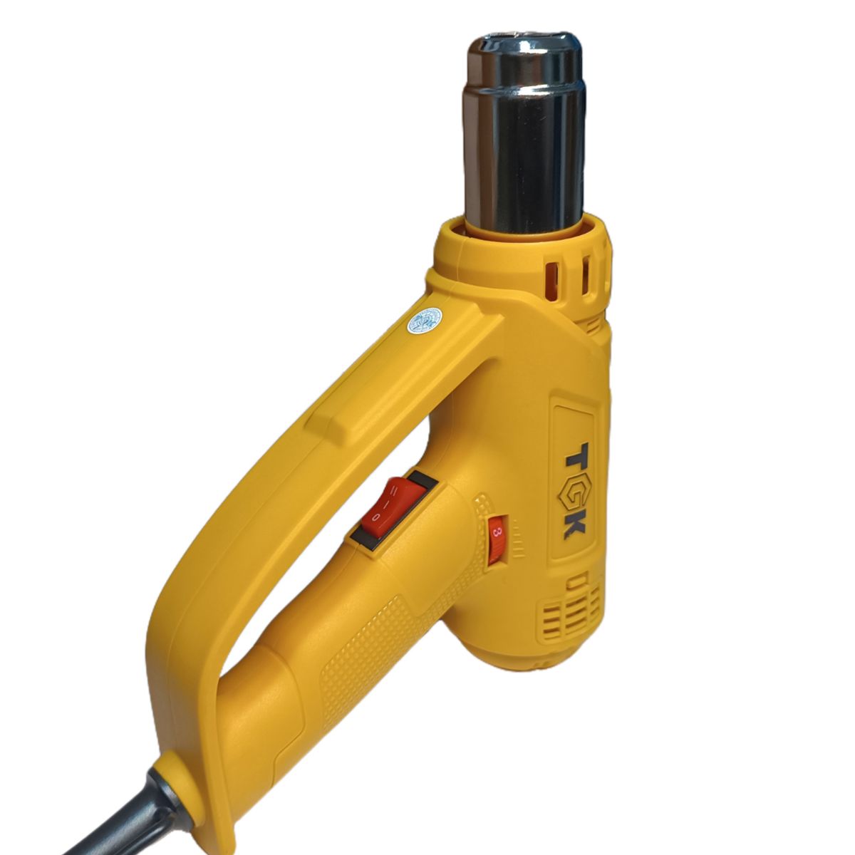 GENERICO - Pistola de Aire Caliente 1800W Con 4 Boquillas