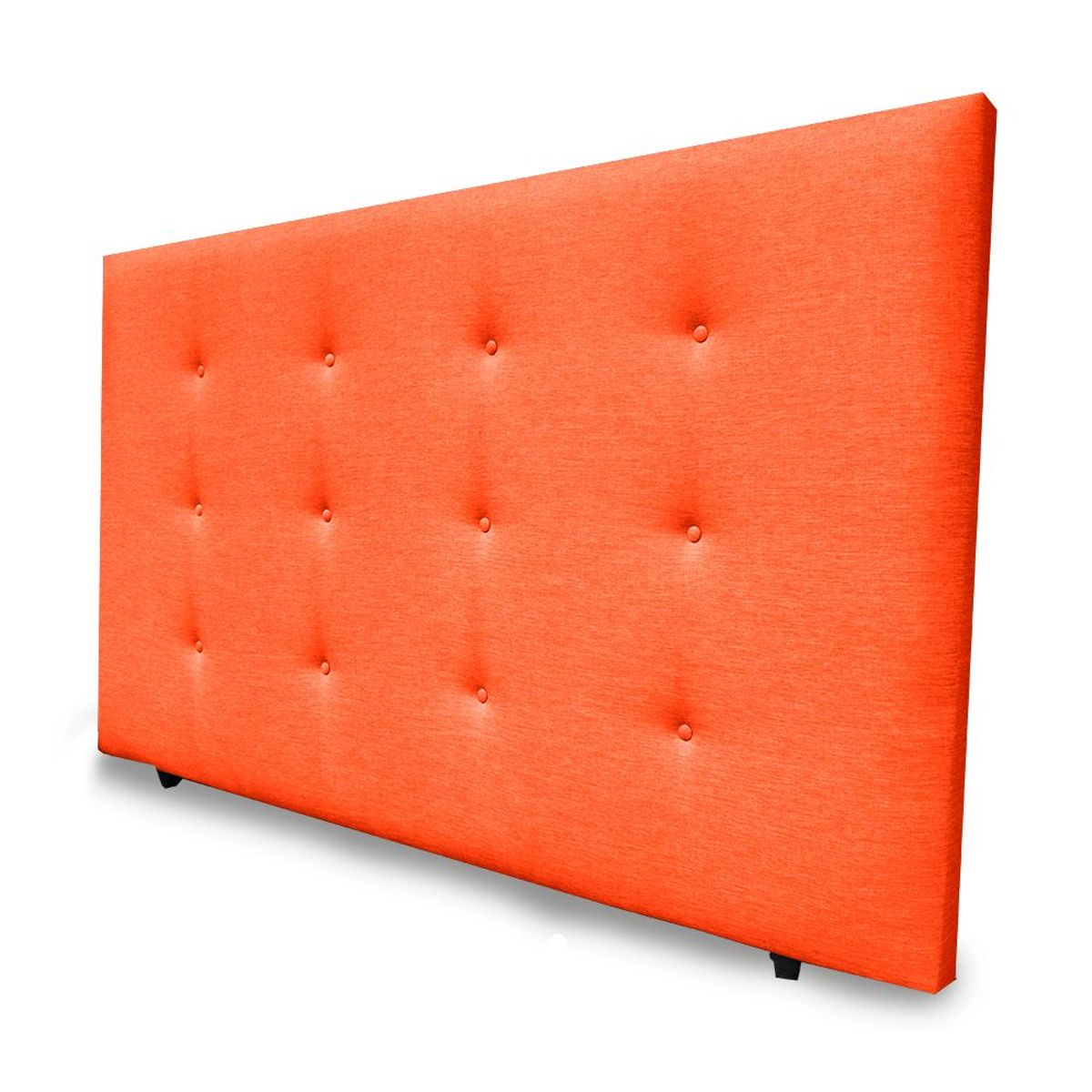 MAGIC CLASS - CABECERO NAIROBI DE PISO100X120 MICROFIBRA NARANJA