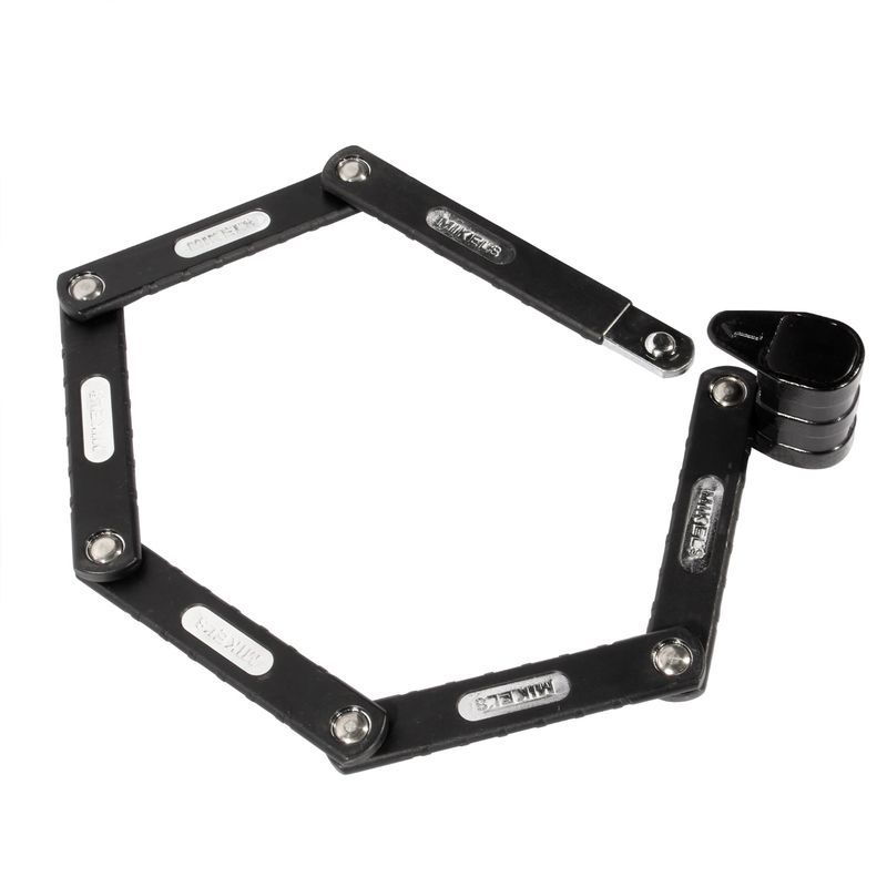 GENERICO - CANDADO PLEGABLE C/LLAVE SEGURIDAD 75CM