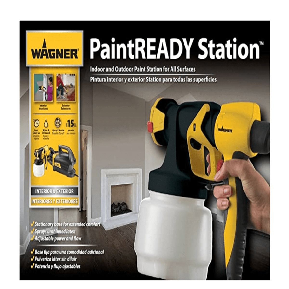 WAGNER - PISTOLA PARA PINTAR PAINT READY STATION