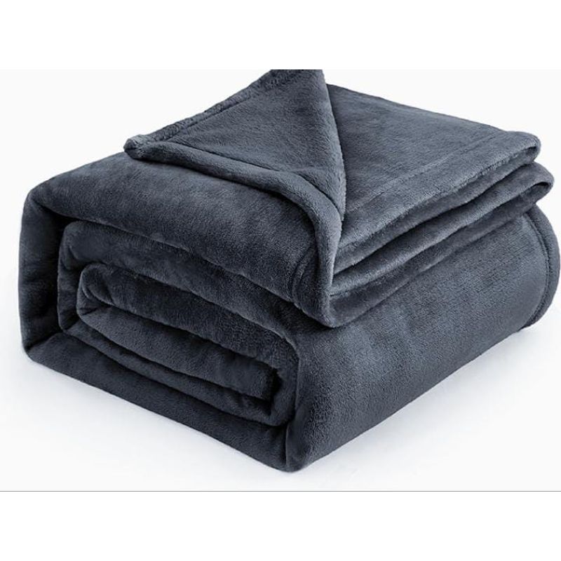 SIRENITAS - Cobija térmica 2.60 x 2 metros Cama Queen Gris oscuro