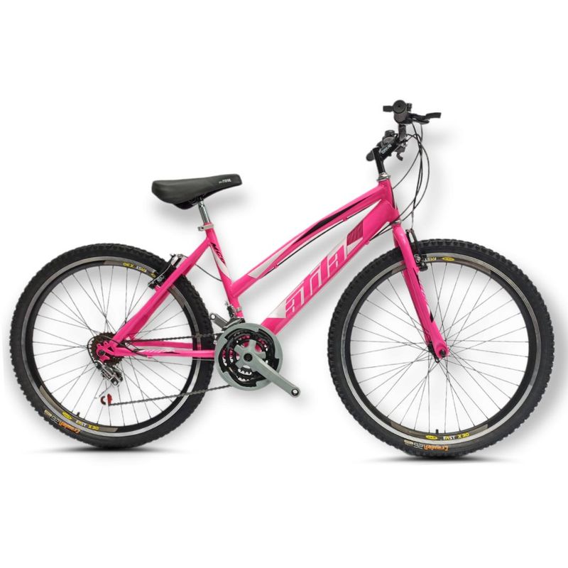 ATILA - Bicicleta Todoterreno 20 Rines en Aluminio Niña 18 Cambios