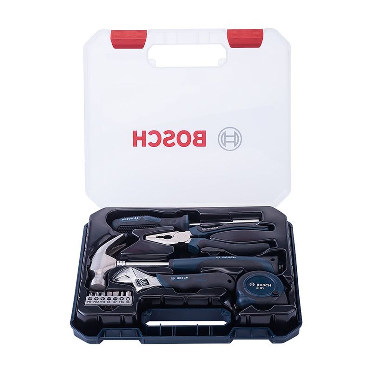 BOSCH - Set De Puntas Y Herramientas Manuales 12 Unds