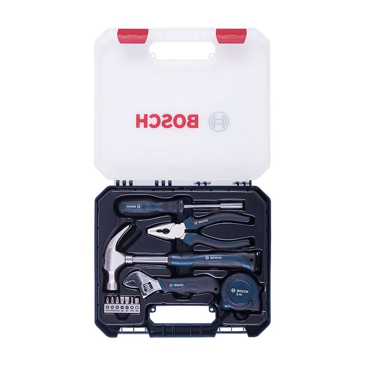 BOSCH - Set De Puntas Y Herramientas Manuales 12 Unds
