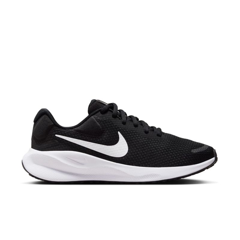 NIKE - Nike W Nike Revolution 7 Tenis negro de mujer para correr