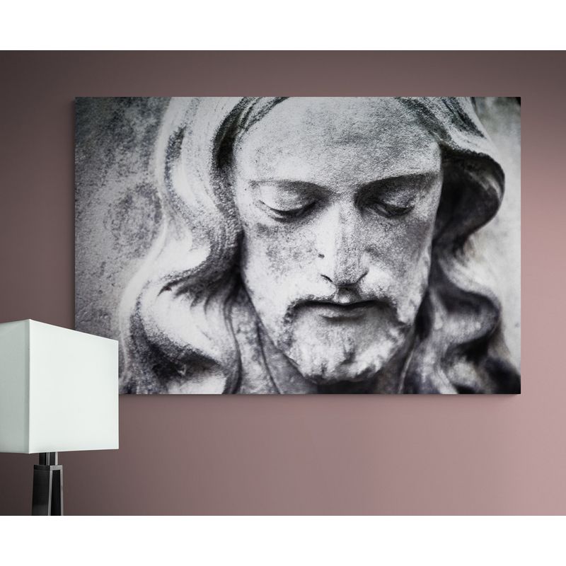 TAYRONA STORE - Cuadro En Lienzo Religioso Jesus Cristo 038 100x70cm