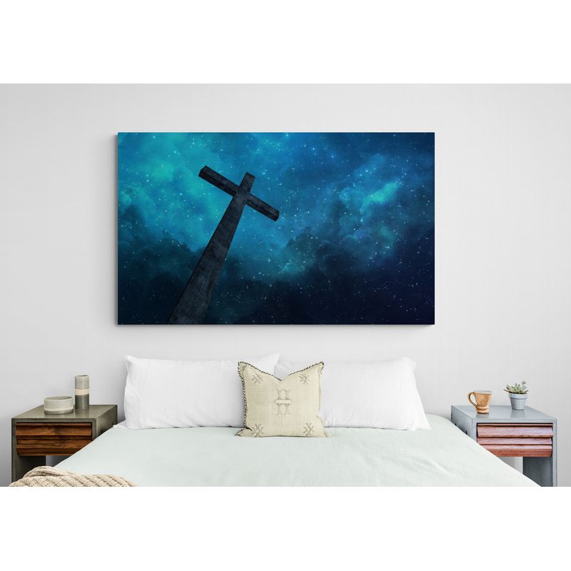 TAYRONA STORE - Cuadro En Lienzo Religioso Jesus Cristo 083 100x70cm