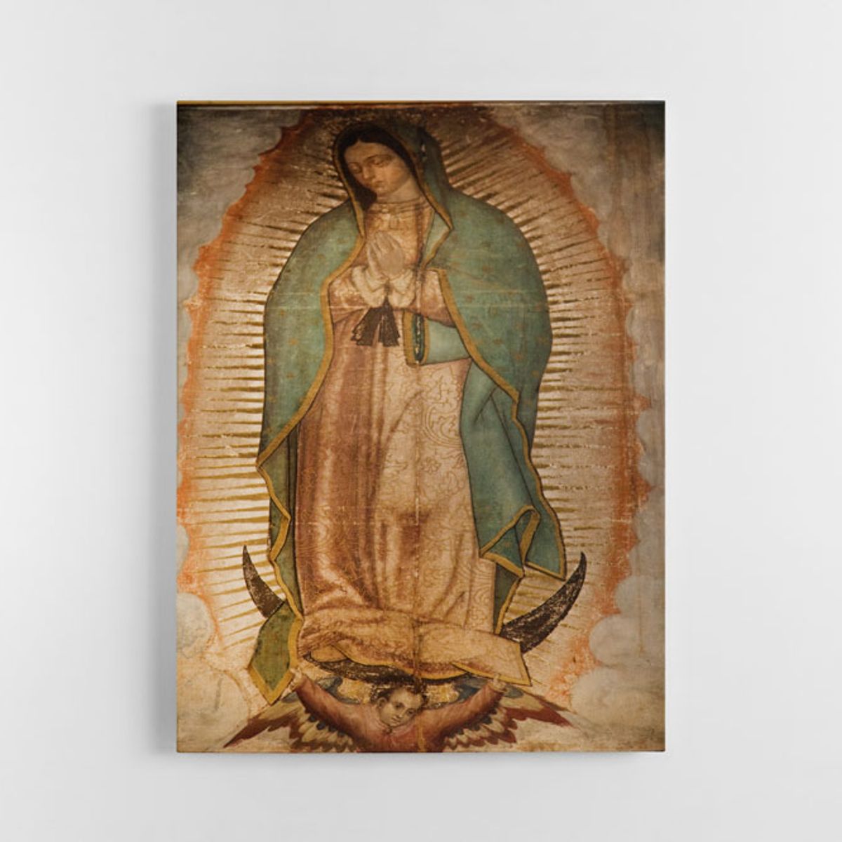 TAYRONA STORE - Cuadro En Lienzo Religioso Virgen Maria 04 75x100cm