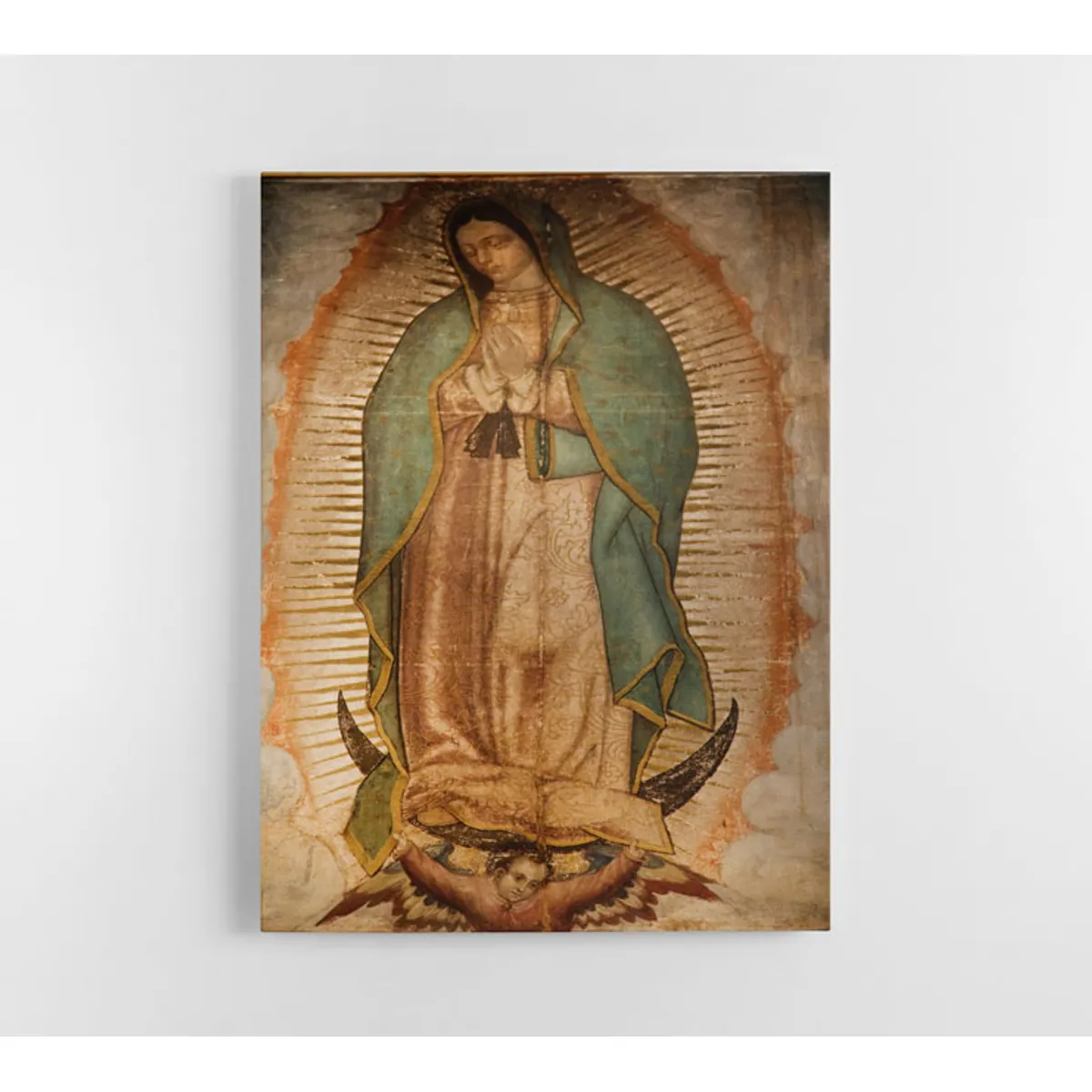 TAYRONA STORE - Cuadro En Lienzo Religioso Virgen Maria 04 75x100cm