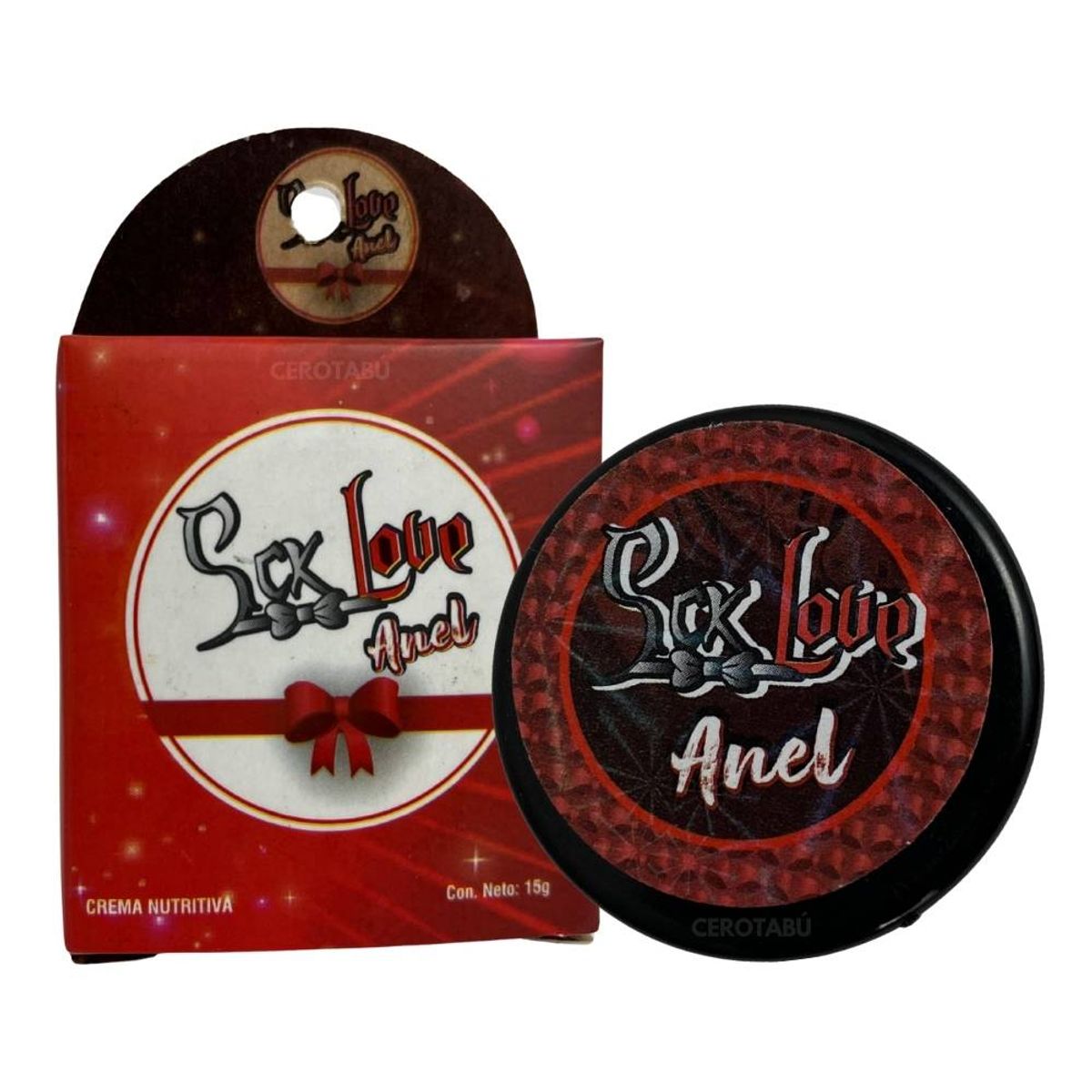 GENERICO - Lubricante Anal En Crema Dilatador Anal Sex Love x 15gr