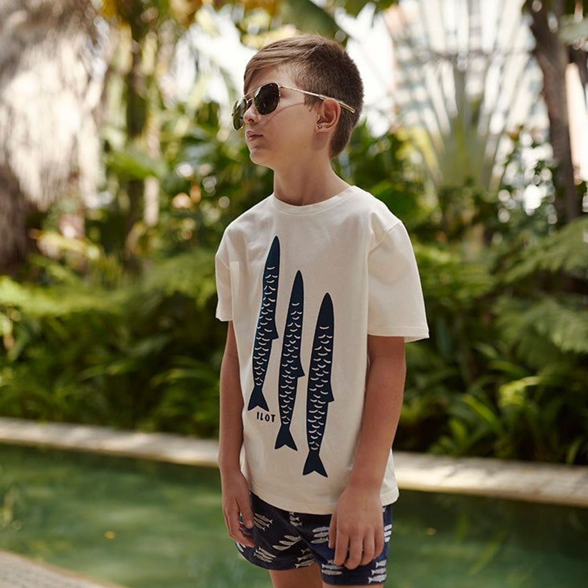 ILOT - CAMISETA ALGODON KIDS ILOT SK01G42