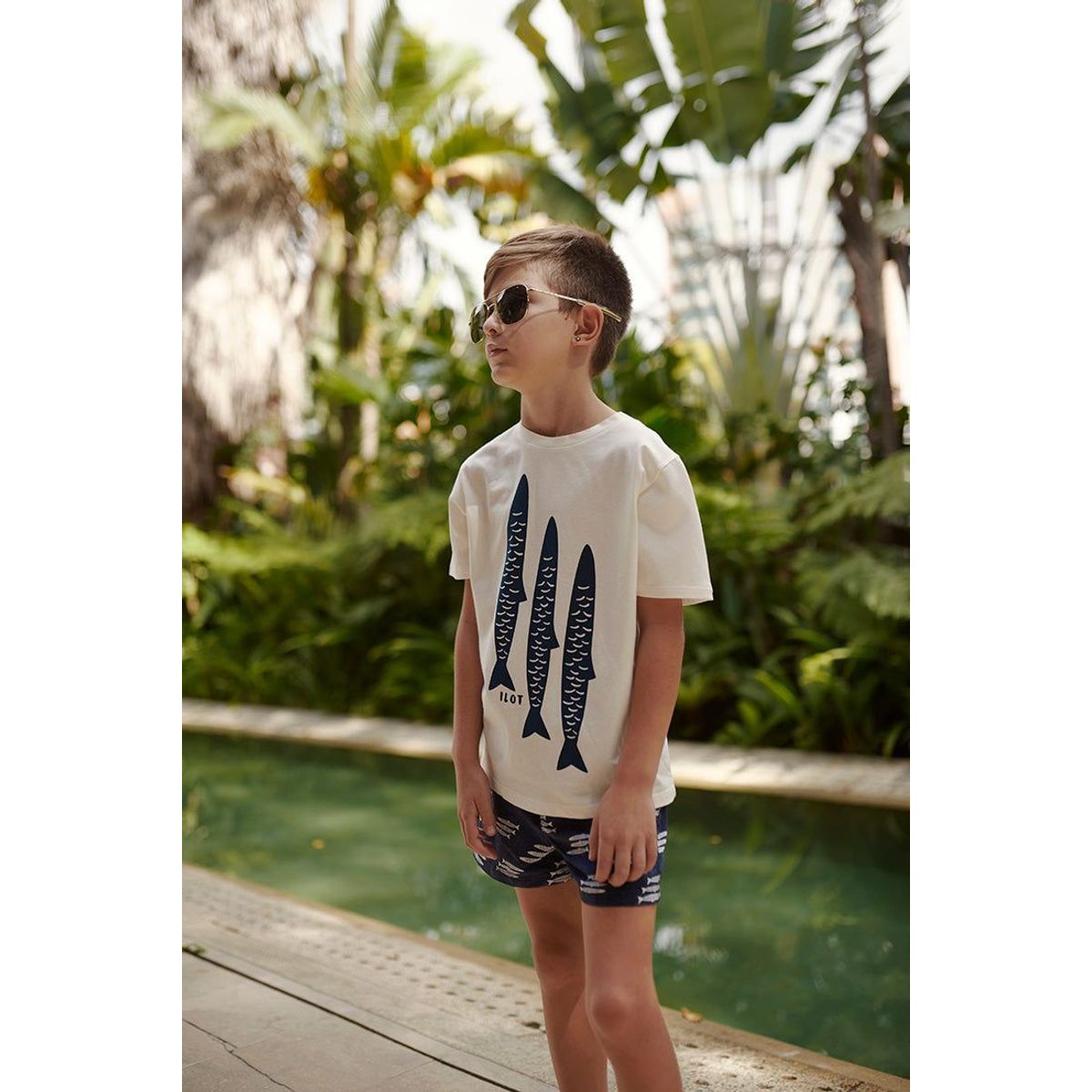 ILOT - CAMISETA ALGODON KIDS ILOT SK01G42