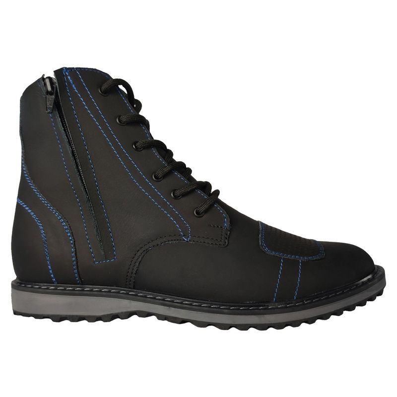 CALZADO CON ALTURA MONSERRATE - Botas en CUERO para hombre marca Monserrate Ref Travesía color Negro