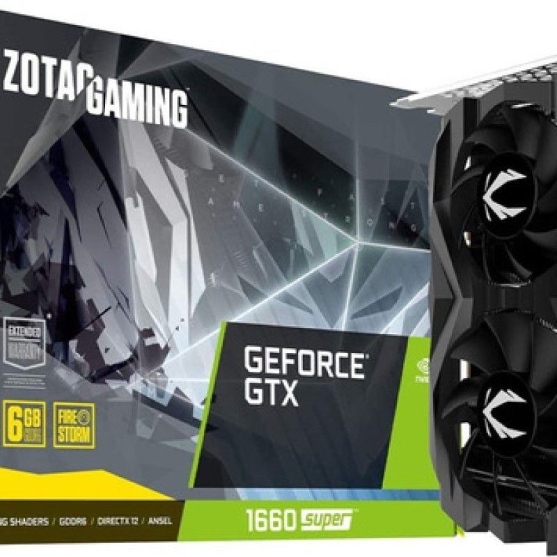 NVIDIA - Tarjeta Video Nvidia Zotac Gaming Geforce Gtx 1660 Super 6gb