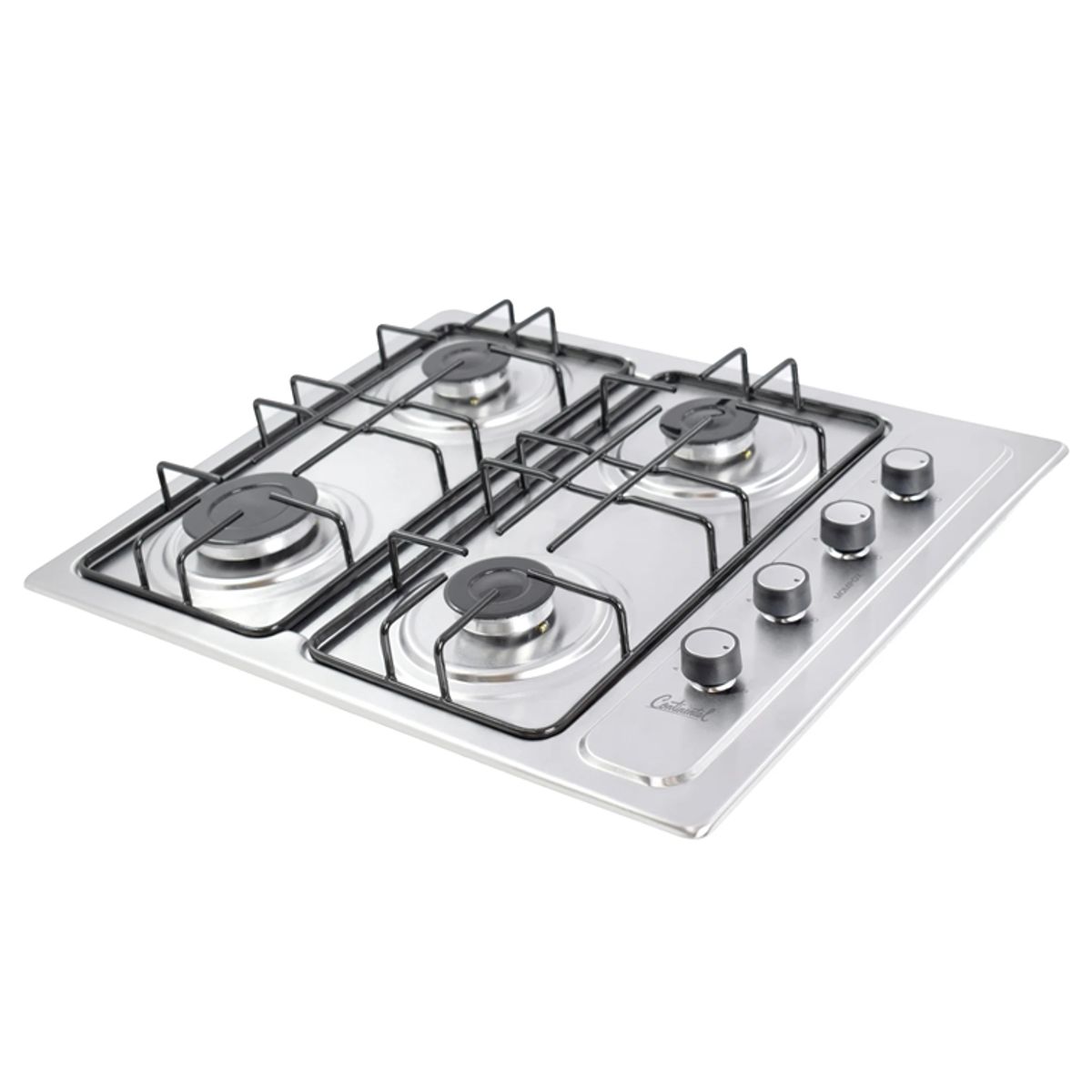 CONTINENTAL - Estufa de Empotrar en Acero Inoxidable con Encendido Eléctrico Gas Propano 5524
