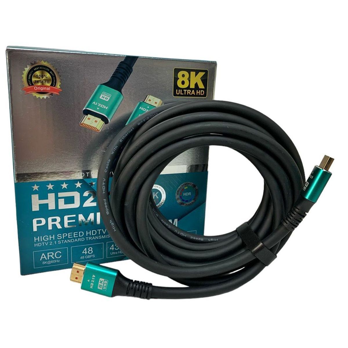 GENERICO - Cable Hdmi 2.1 8k Alta Velocidad Ultra Hd Ps5 Series X 5 M