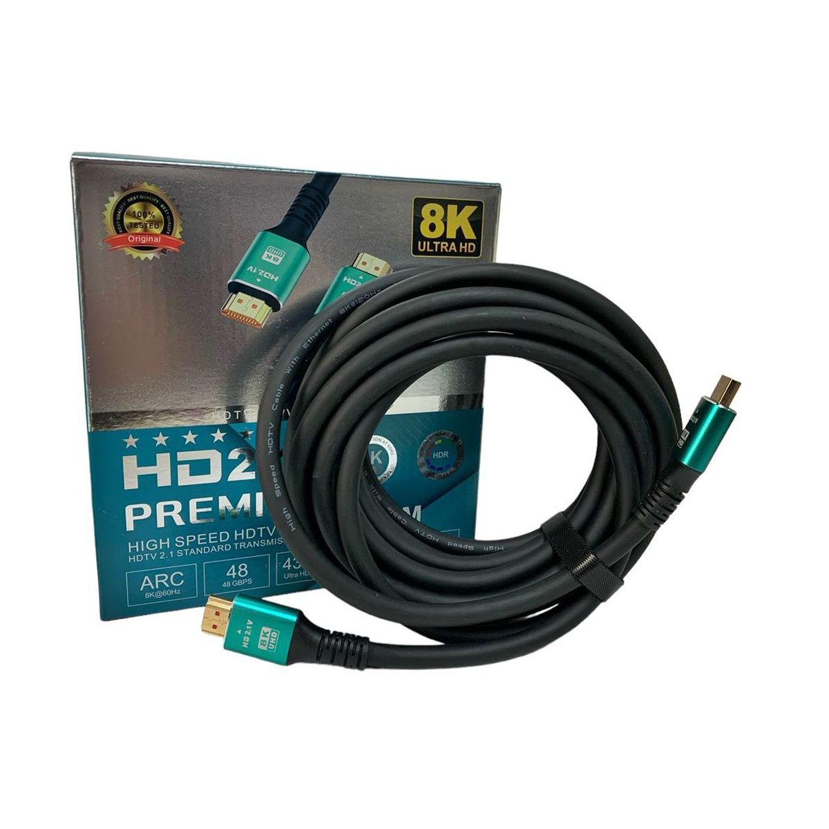 GENERICO - Cable Hdmi 2.1 8k Alta Velocidad Ultra Hd Ps5 Series X 5 M