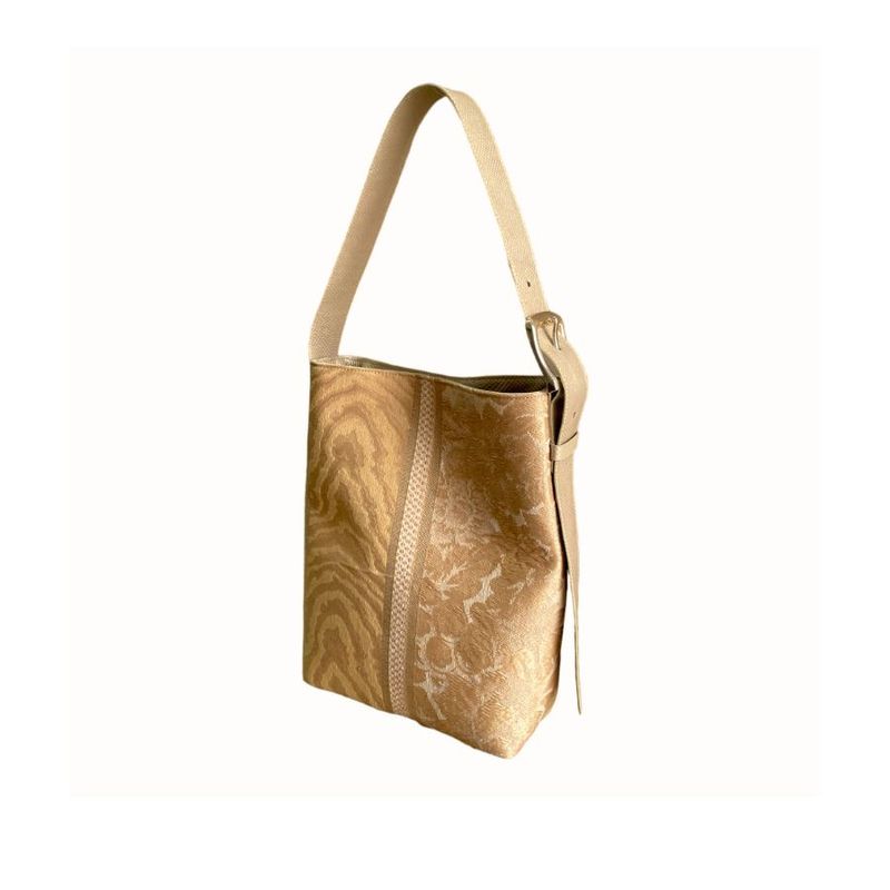 VILLAMIZAR - Bolso NOAH acanto gold  Línea Tejido  Mujer tendencia