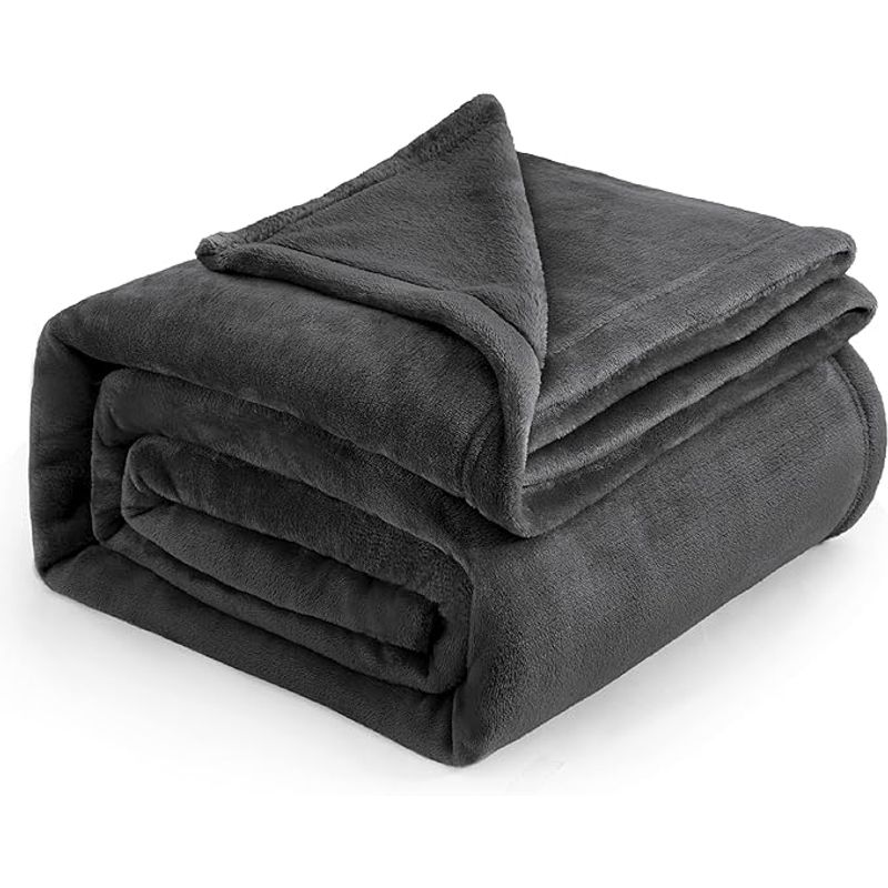 SIRENITAS - Cobija térmica 3 x 2 metros Cama King Gris Oscuro