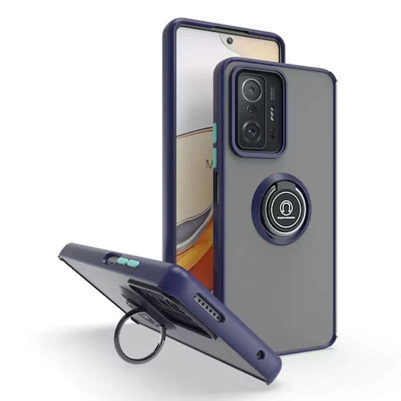 GENERICO - Funda Estuche Anti Golpes Mate Compatible Xiaomi Mi 11T 11T Pro Azul