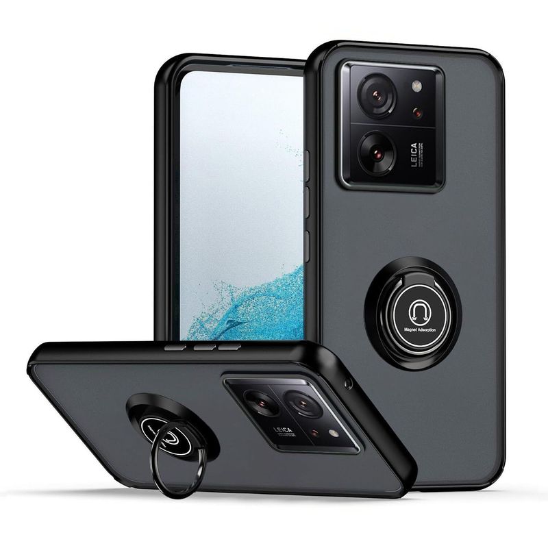 GENERICO - Funda Estuche Anti Golpes Mate Compatible Xiaomi 13T Y 13T Pro Negro