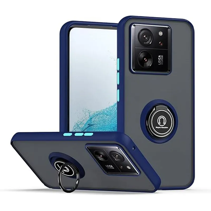 GENERICO - Funda Estuche Anti Golpes Mate Compatible Xiaomi 13T Y 13T Pro Azul