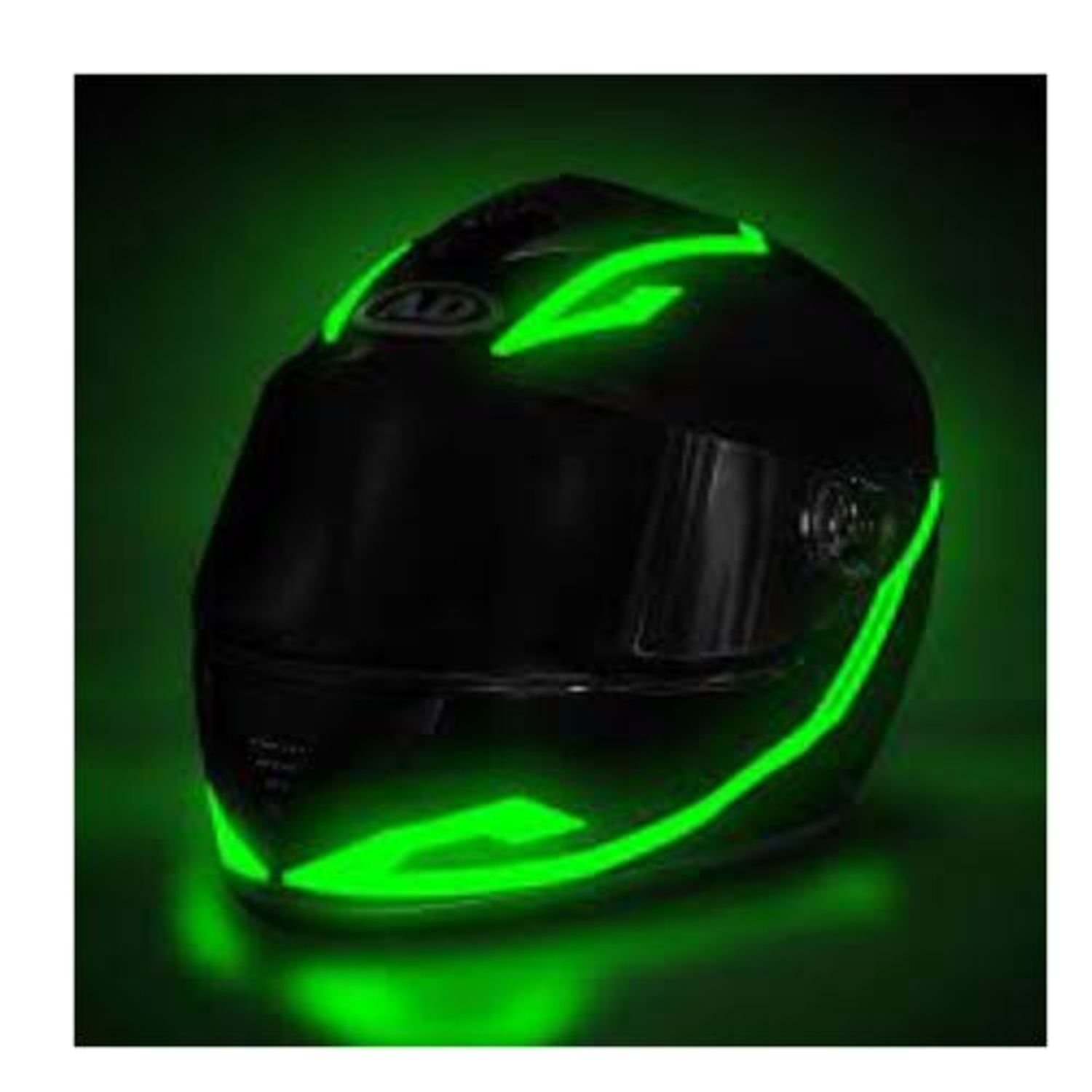 Casco Para Moto Led Motocicleta Luces Para Casco Tira Luz Led Para