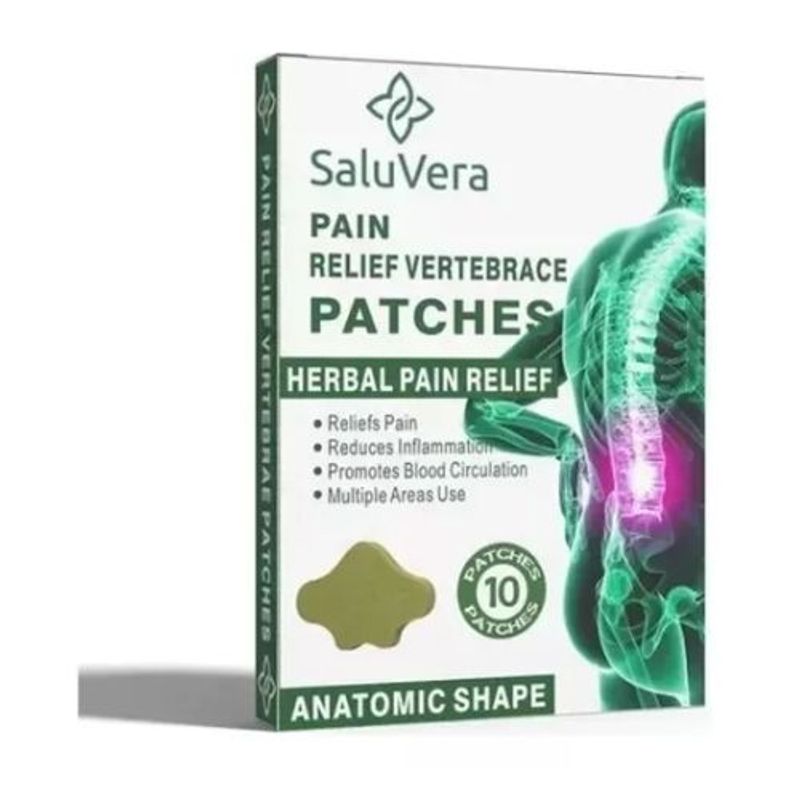 AFM - Parches Medicinal Alivio Dolor Espalda Lumbar Columna 10 Und