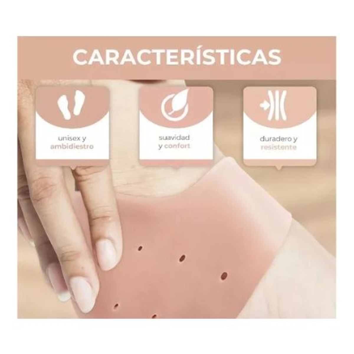 AFM - Protector Talonera Ortopédica Silicón