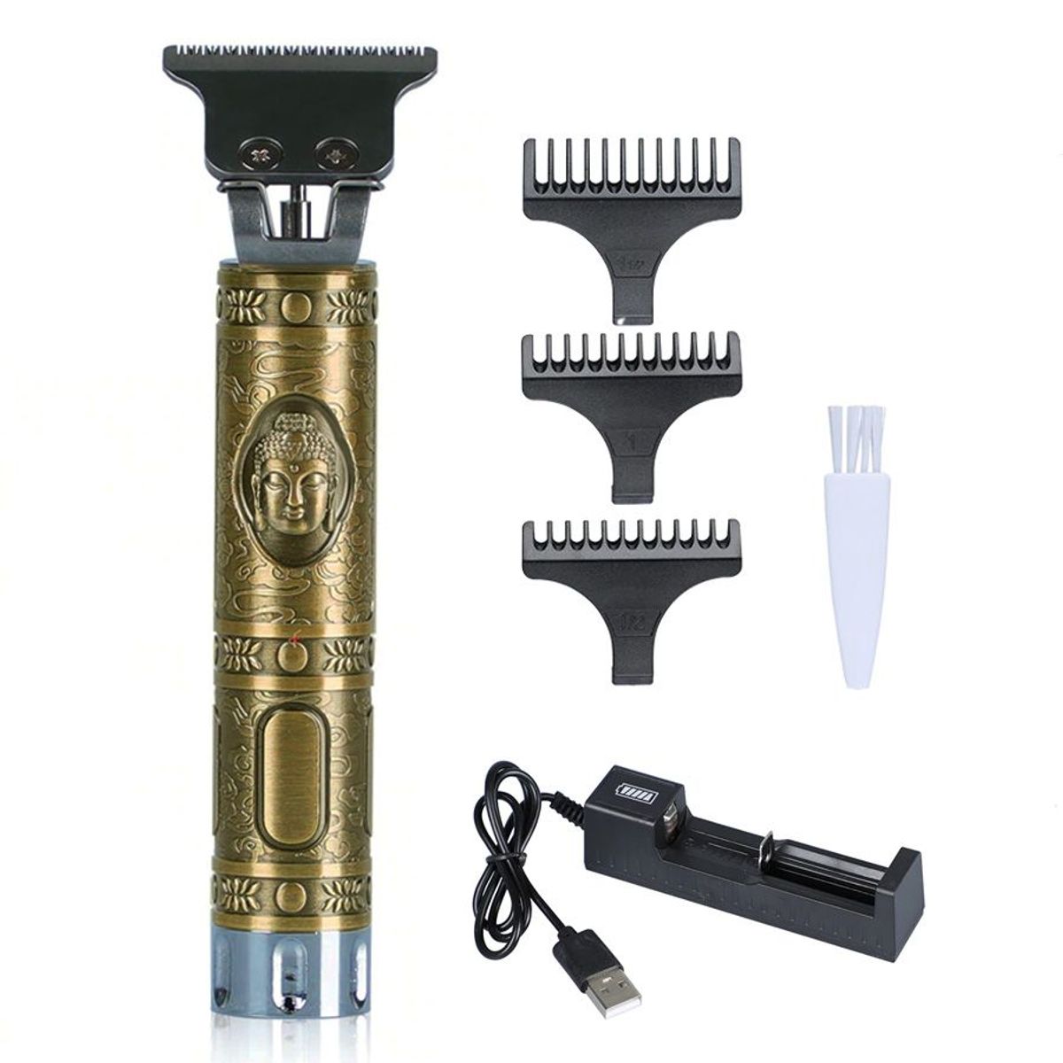 GENERICO - Maquina Patillera - Afeitadora Inalámbrica Recargable Ws-t99