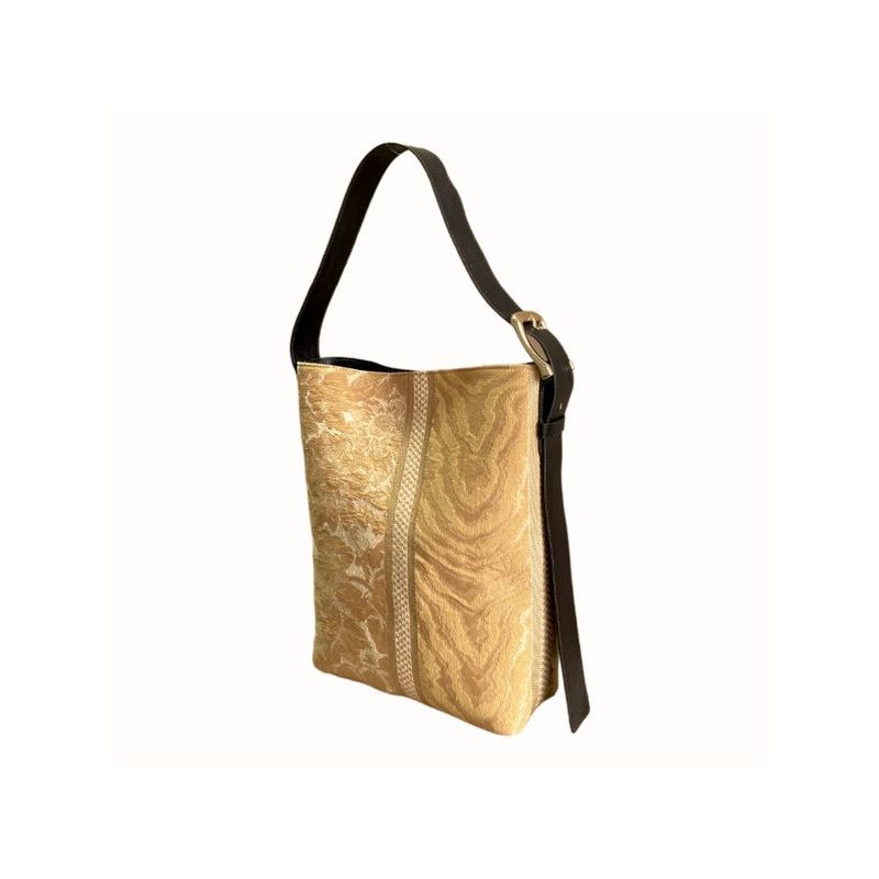 VILLAMIZAR - Bolso NOAH acanto coffee  Línea Tejido  Mujer tendencia