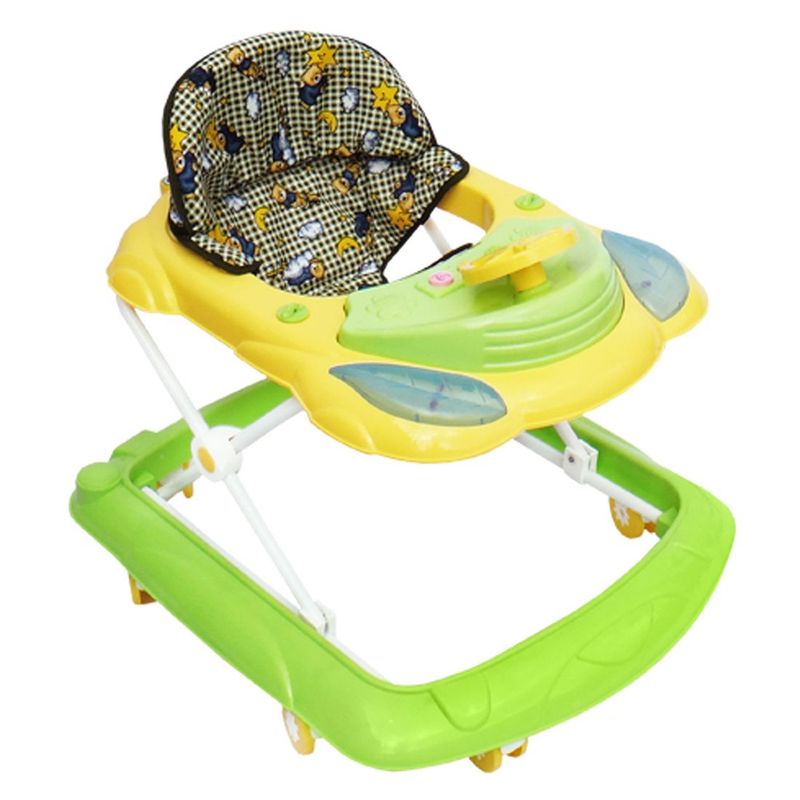 BOOGY - Caminador para bebe buggy plegable musical Verde