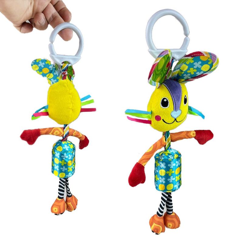BOOGY - juguete sonajero didactivo texturas para bebe oso