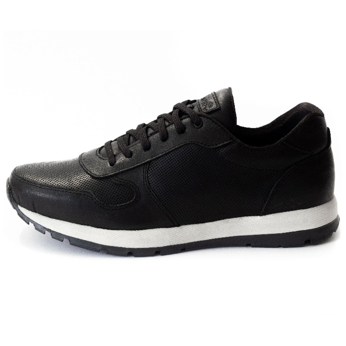VIAR - Tenis en Cuero Para Hombre VIAR Kike Negro
