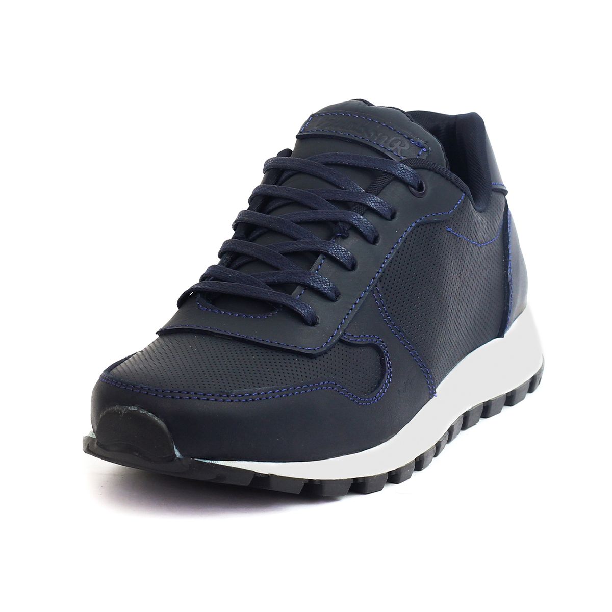 VIAR - Tenis en Cuero Para Hombre VIAR Kike Azul