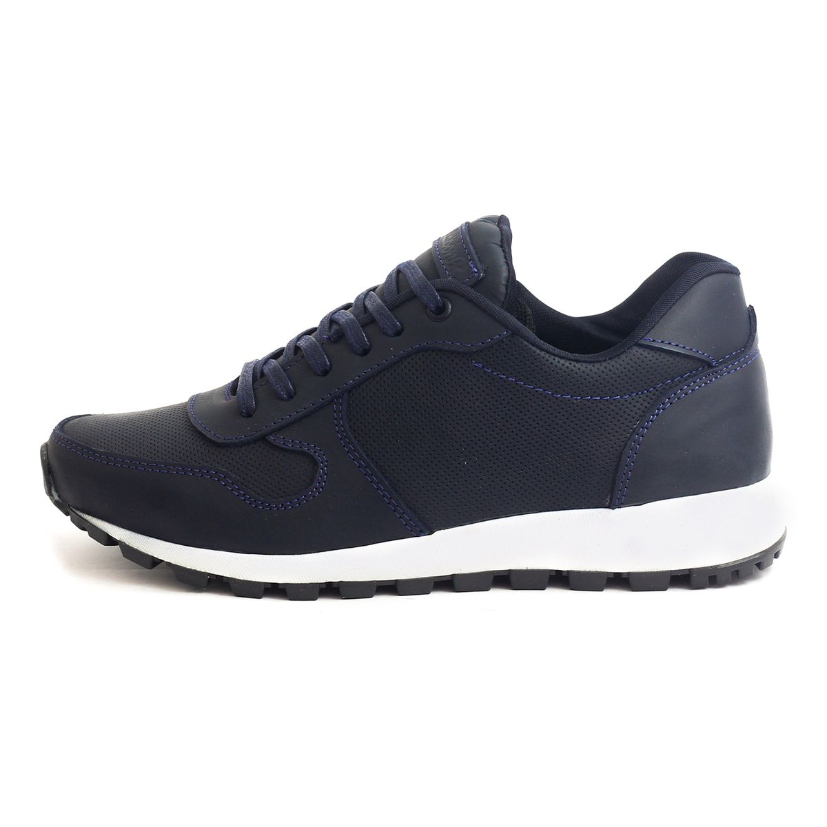 VIAR - Tenis en Cuero Para Hombre VIAR Kike Azul