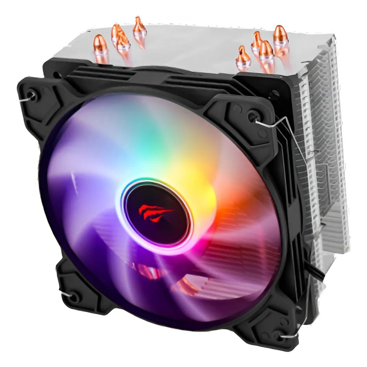 HAVIT - Disipador De Aire Enfriador De Cpu Rgb Para Intel Y Amd