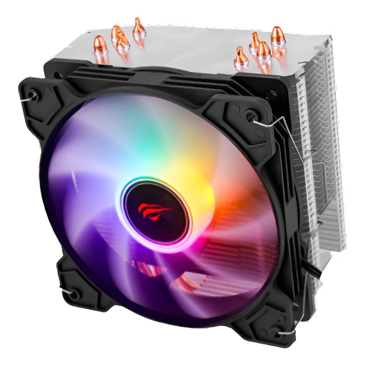 HAVIT - Disipador De Aire Enfriador De Cpu Rgb Para Intel Y Amd